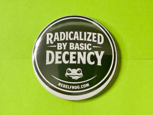 Radicalized By Basic Decency Button